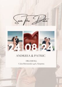 CARE ESTE DIFERENȚA DINTRE SAVE-THE-DATE ȘI INVITAȚII PENTRU NUNTĂ?